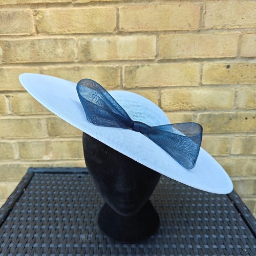 White dark navy - dark, brim