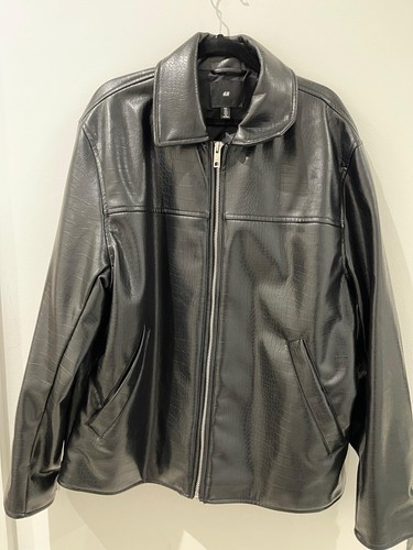 Black crocodile effect - black,
