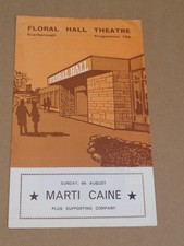 Marti Caine - 1976 Floral Hall, Scarborough Programme (Brothers Lees)