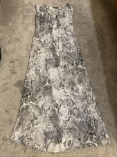 Mint Velvet Dress. 8. Grey.