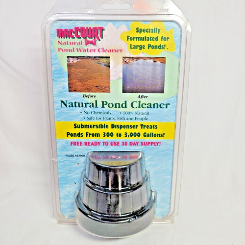 Natural pond water cleaner for - water,