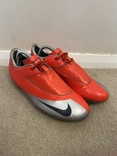 Nike Mercurial Steam V FG Football Boots UK 7 VINTAGE RARE 2009 RONALDO R9