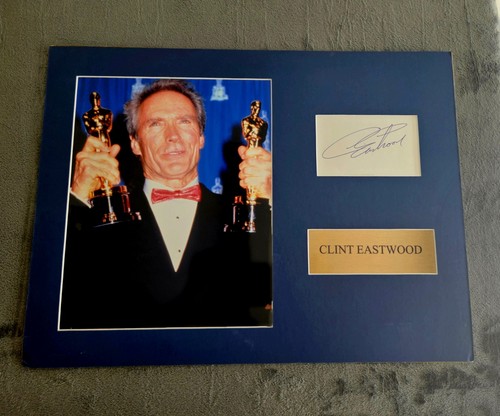 Clint eastwood hand signed - clint,