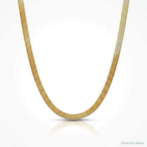 14k yellow gold - gold, silky