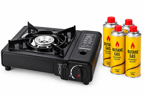 Portable camping butane gas - camping,