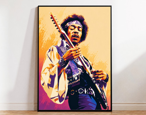Jimi hendrix colour gloss - jimi,