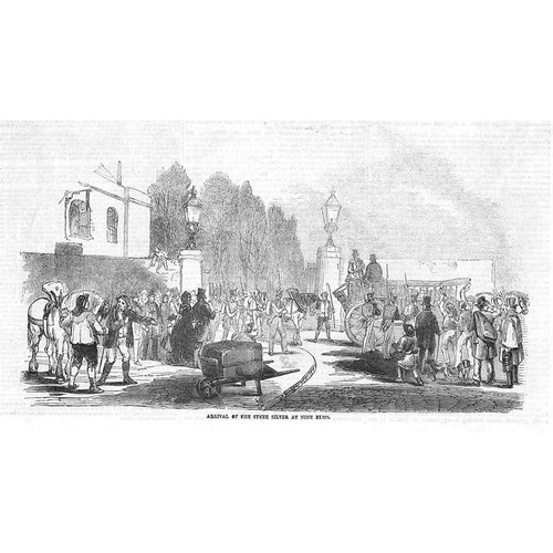 Nine elms arrival - nine, of