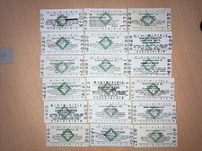 18.  . X.  Green. Diamond.  Platform.  TICKETs.  (.  SB-13.     )