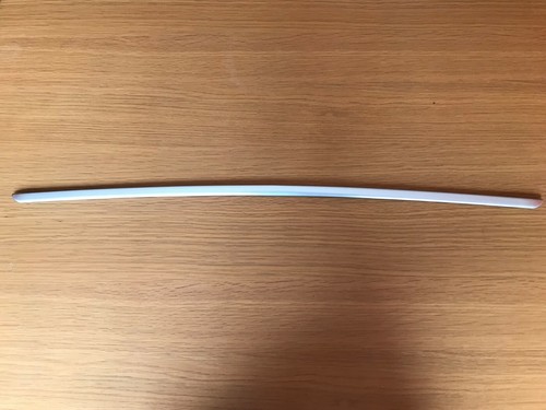 Titanium silver rear trim - titanium,
