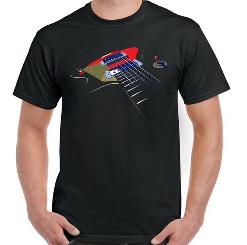 Guitar shirt perspective - guitar,