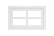 Window for garage doors for