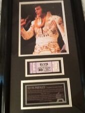 Elvis Presley Unused Concert Ticket...Very rare.