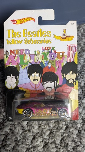 Hot wheels beatles yellow - hot,