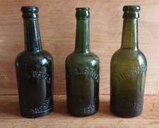 3 Antique Half Pint Beer