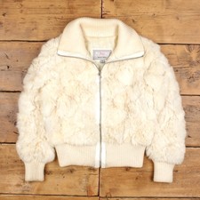 Wilsons Leather Fur Y2K Bomber