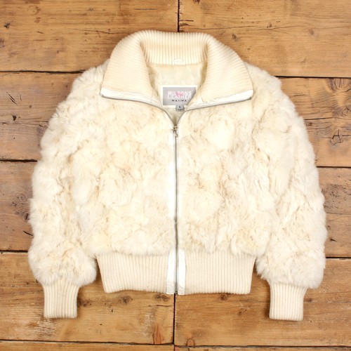 Wilsons leather fur y2k bomber - wilsons,