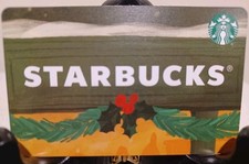 STARBUCKS GIFT CARD 2025 " KISS UNDER THE MISTLETOE " BRAND NEW 😘 GREAT PRICE