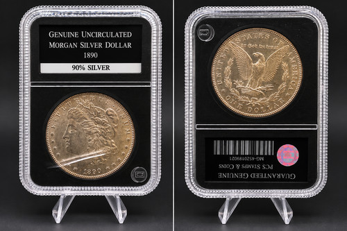 1890 morgan silver dollar - silver, $1