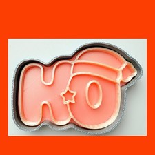 Christmas cookie cutter - ho,