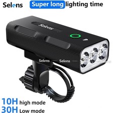 Waterproof Bicycle Bike Lights Super Brigh LED Front Rechargeable Mountain Cycle