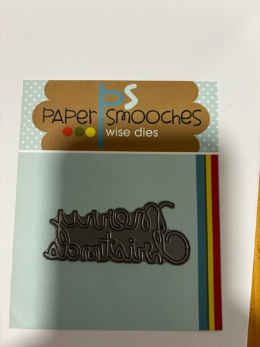Paper smooches merry christmas - merry,