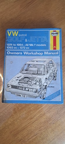 Haynes golf mk1 jetta 1974 - golf,