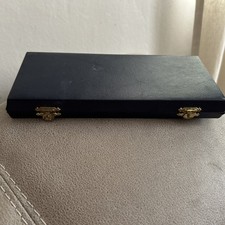 Vintage Saunders The Leading London Goldsmith Hinged Lid Jewellery Box (empty)