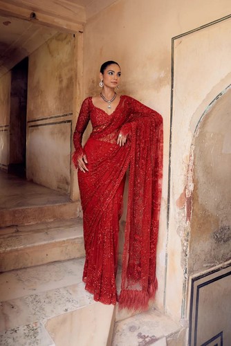 Bollywood style sari indian - style,