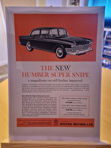 Original 1962 humber super - 1962,