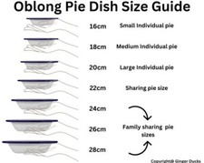 FALCON Enamel OBLONG Pie Dish