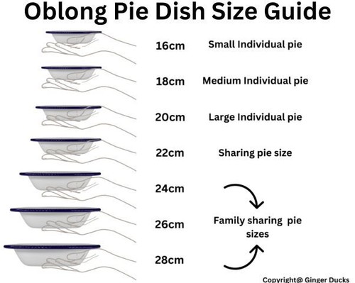 Falcon enamel oblong pie dish - falcon,