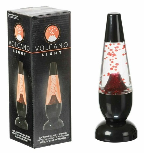 Lava lamp led volcano - led,