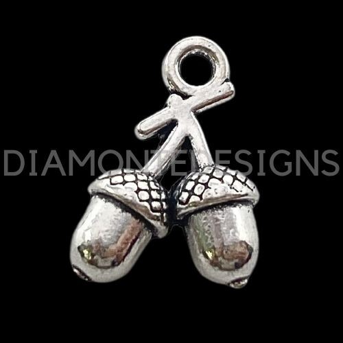 Pcs tibetan silver - 15, double