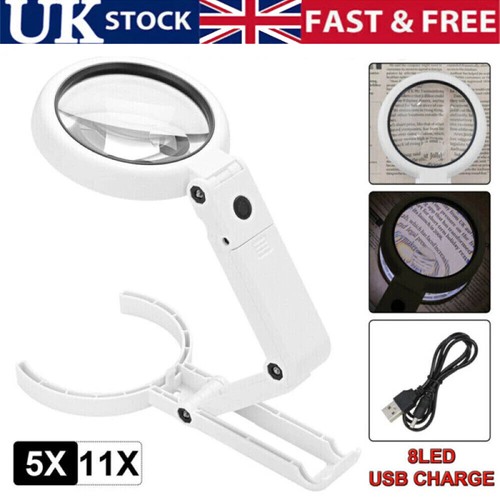 11x magnifying glass - 5x/11x,