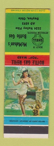 Matchbook cover mcmahan s - cover, mcmahan's