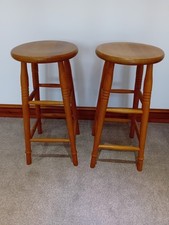 Hard Wood Kitchen Bar Stools x
