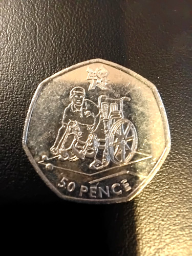 Olympic 50p 2011 boccia - olympic,
