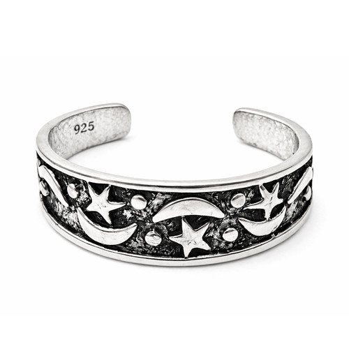 Moon stars toe - moon,