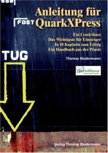 Anleitung für quarkxpress - anleitung,