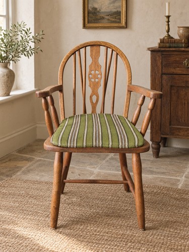 Vintage windsor armchair wheel - armchair,