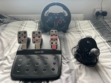 (READ DESCRIPTION) Logitech G29 Steering Wheel and Pedals + Mod Logitech Shifter
