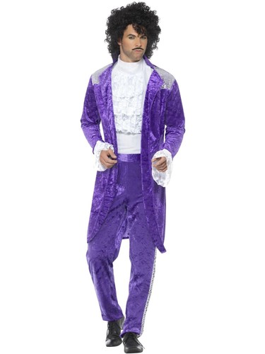 1980 purple suit prince - suit,