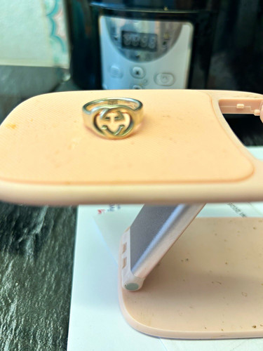 Gucci silver band - band, ring