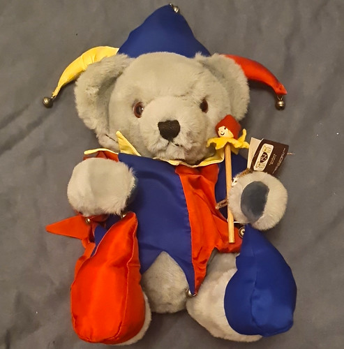 Nisbet bears court jester bear - nisbet,