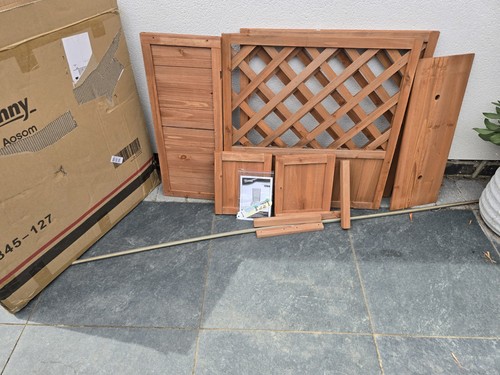 Outsunny wooden garden - outsunny,