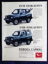 Daihatsu Feroza, Original