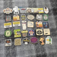 JOB LOT 30 BEER MATS ASSORTED VARIOUS BREWERYS X30 DRIP COASTERS BUNDLE