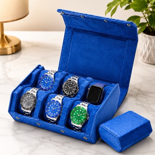 Slot watch travel case pu - travel,
