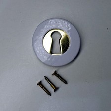 Round Keyhole Escutcheon –