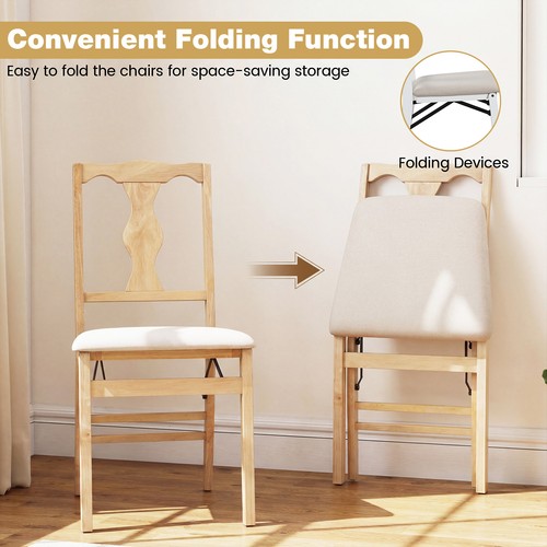 Set folding dining chairs - folding,